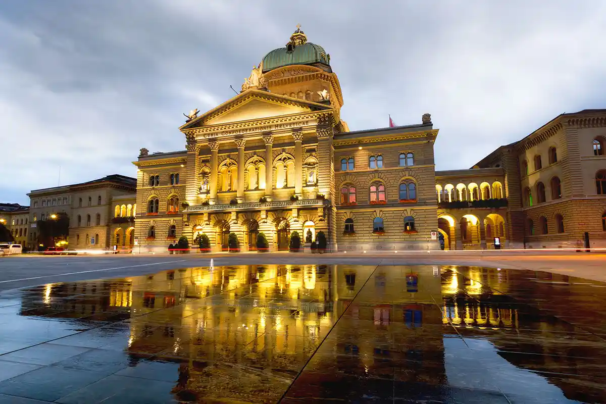 The Parliament Building in Bern
